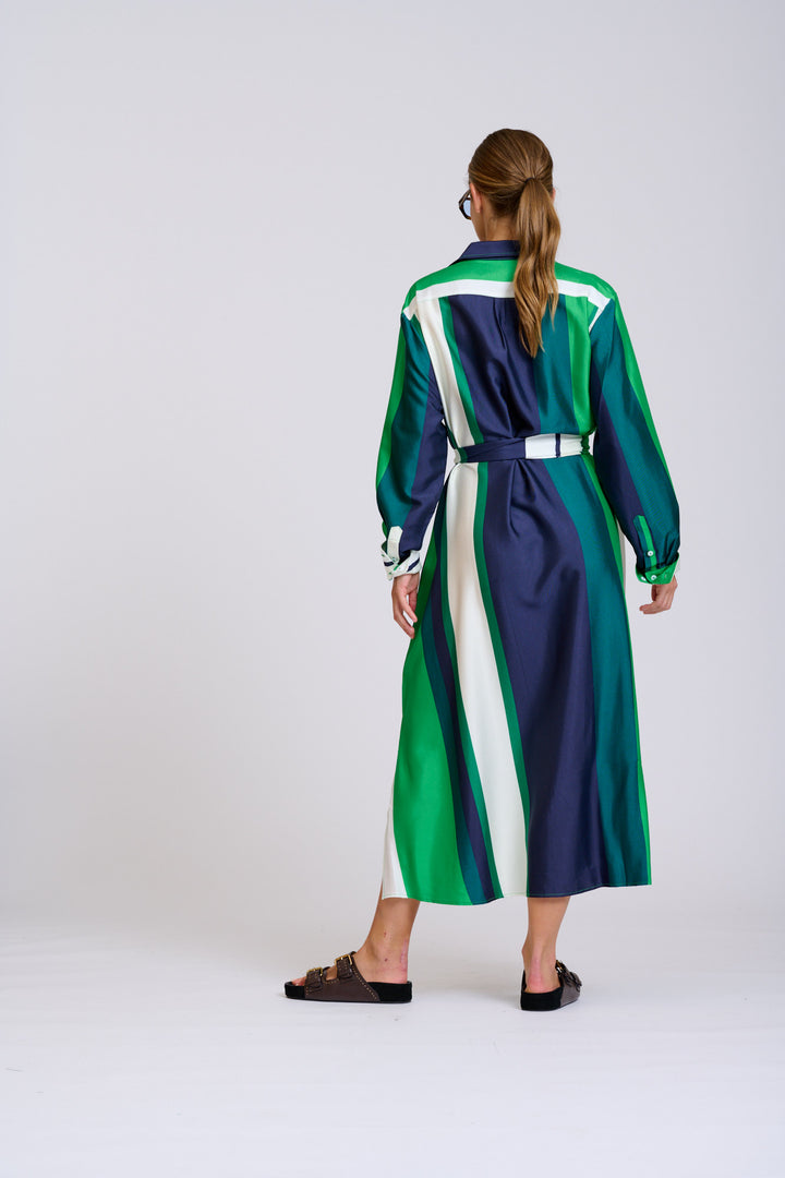 Luxe Luna Longline Shirtdress