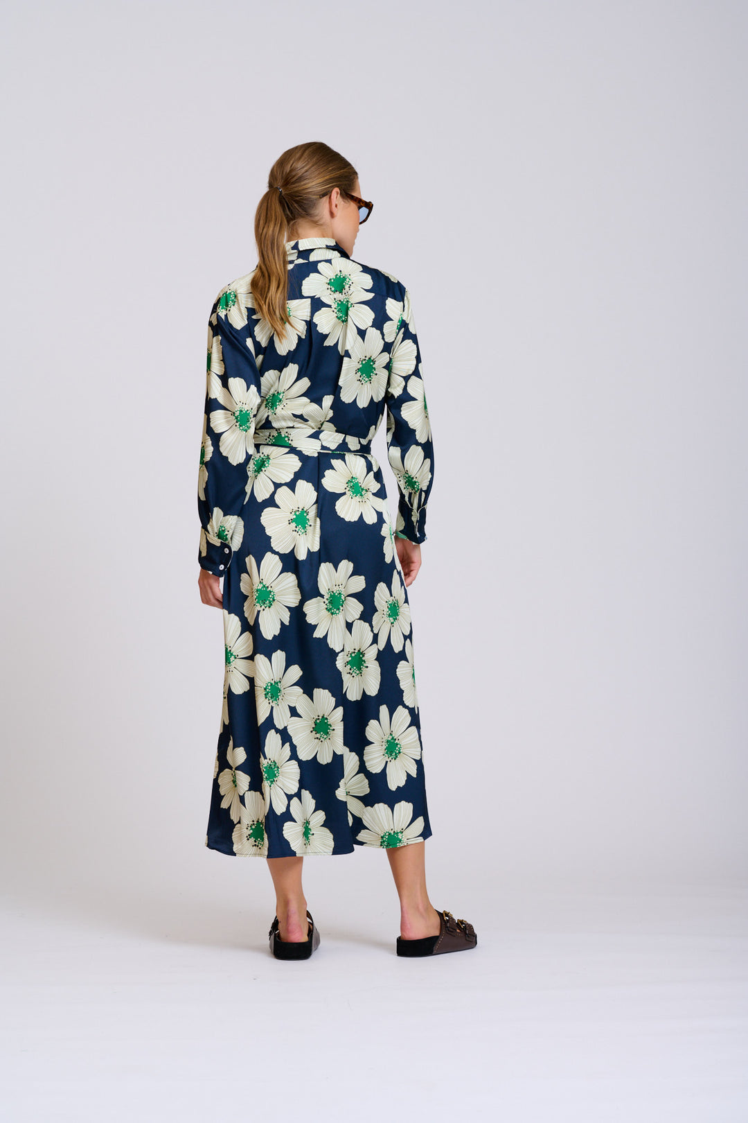 Luxe Luna Shirtdress Floral