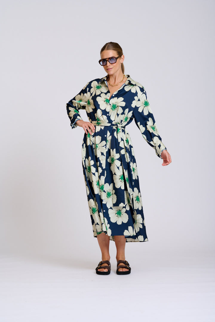 Luxe Luna Shirtdress Floral
