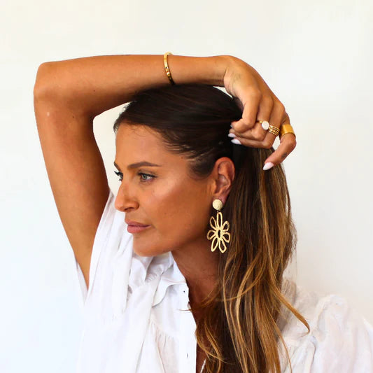 Lucy Flower Earrings