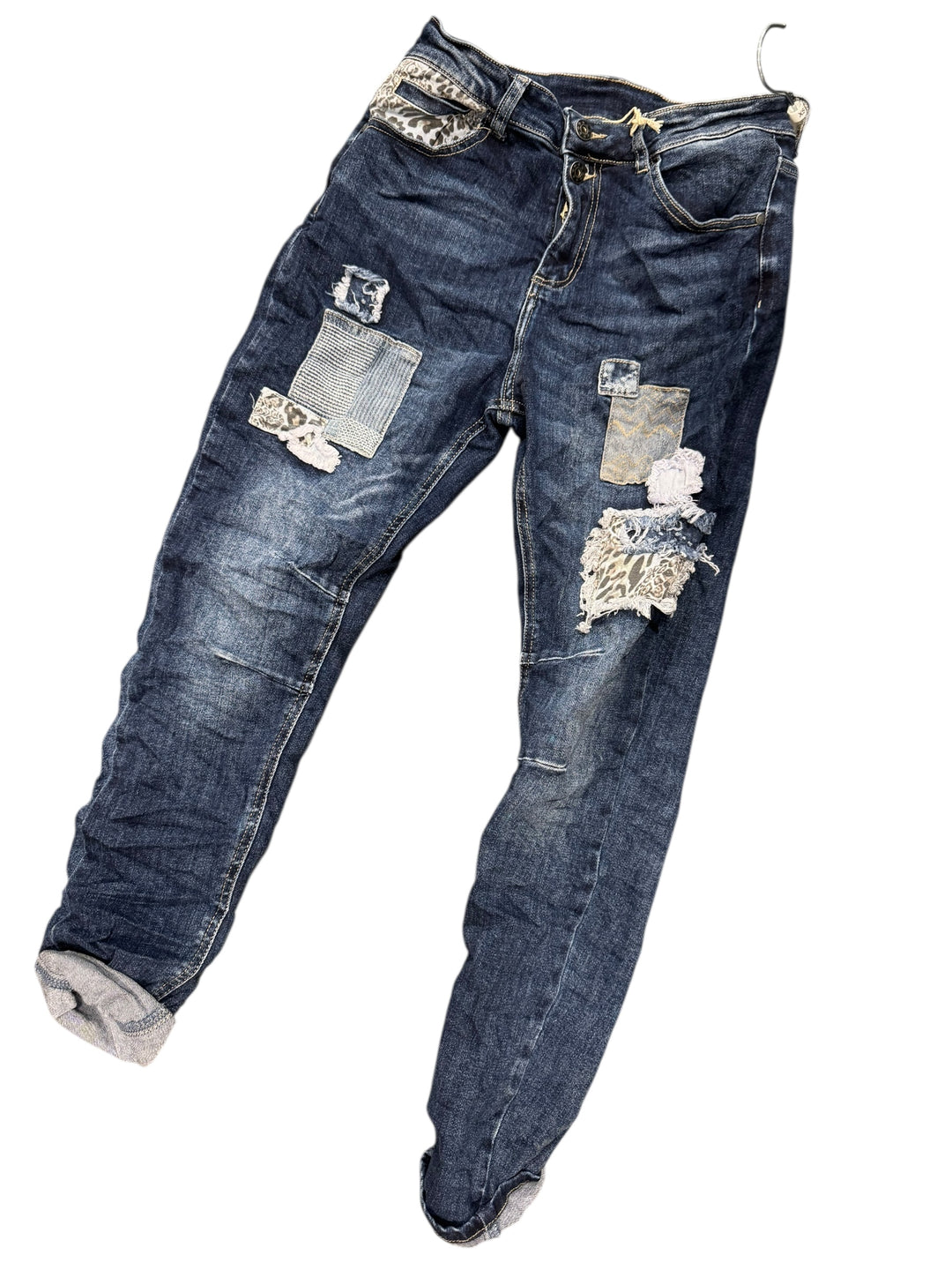 Animal Patch Jeans