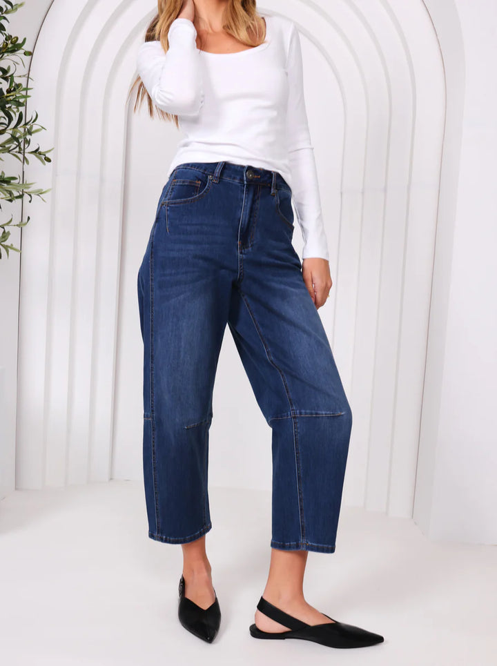 Toni Barrel Jeans