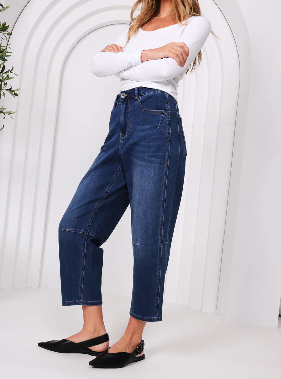 Toni Barrel Jeans