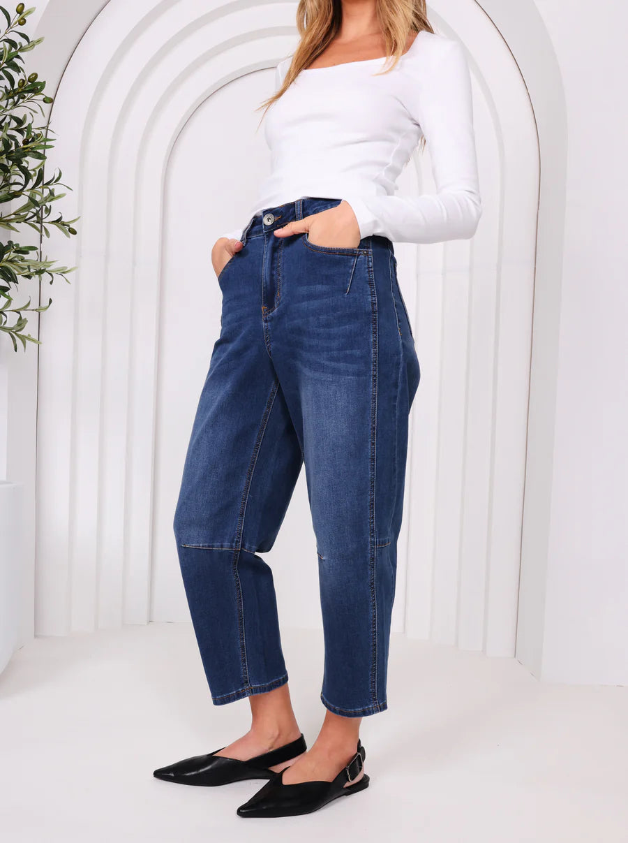 Toni Barrel Jeans