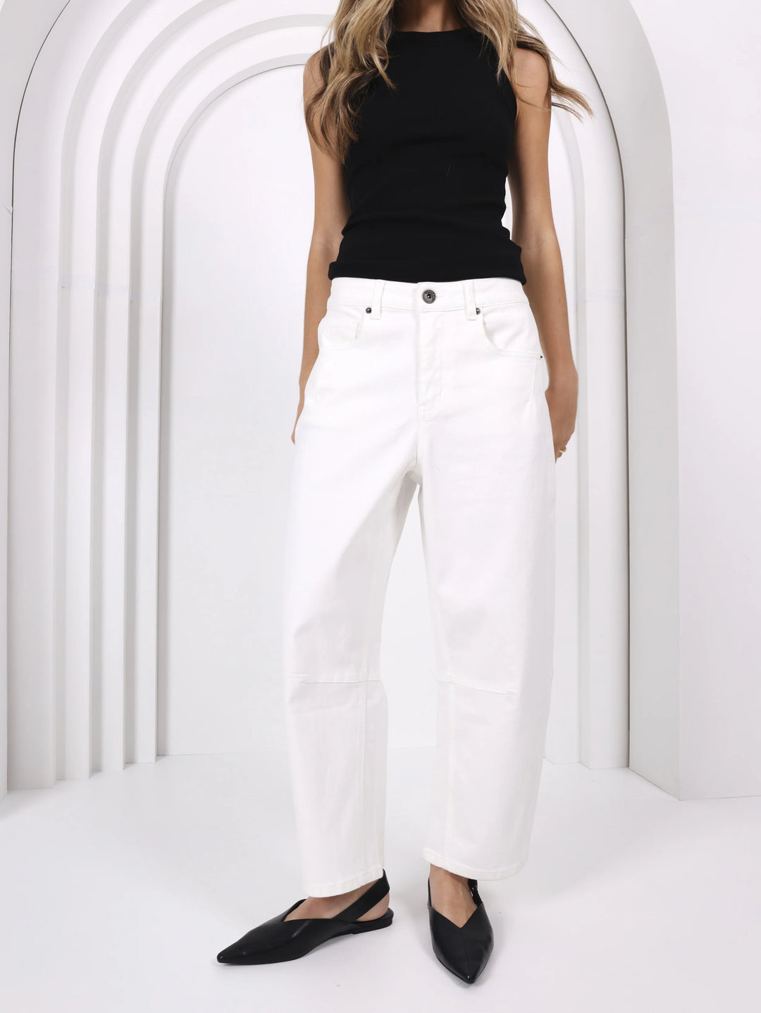 Toni Barrel Jeans