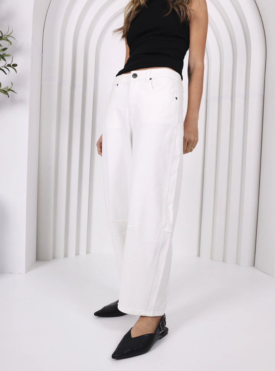Toni Barrel Jeans