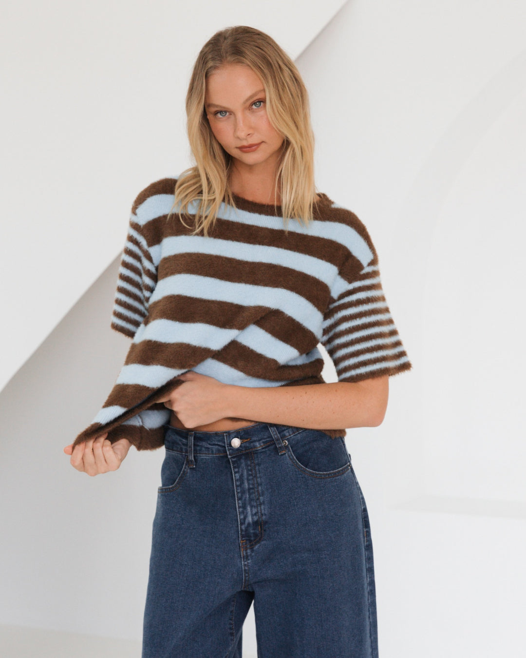 Vanessa Stripe Knit