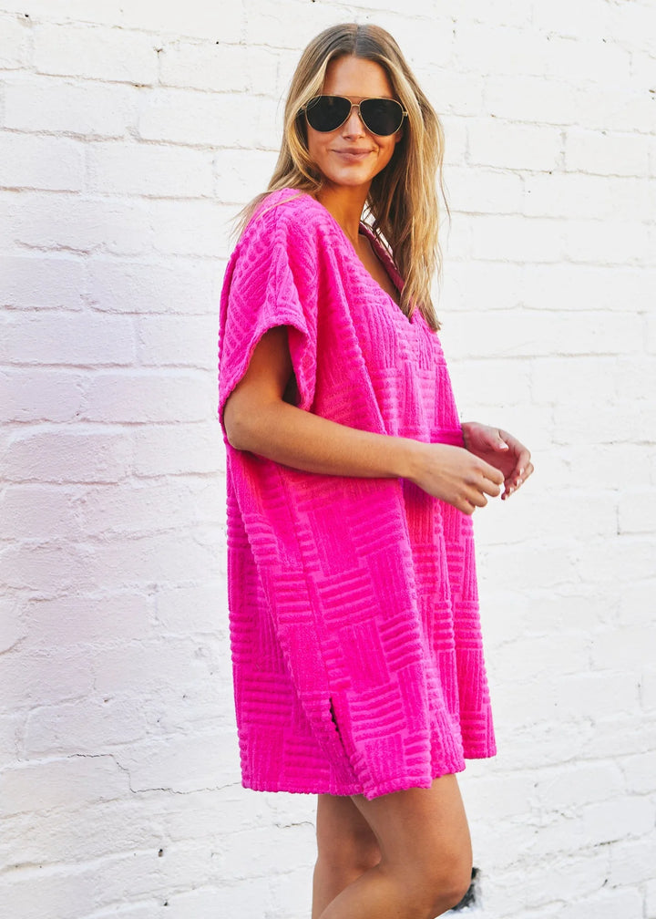 SALT & SUNSHINE TOWELLING COVER-UP