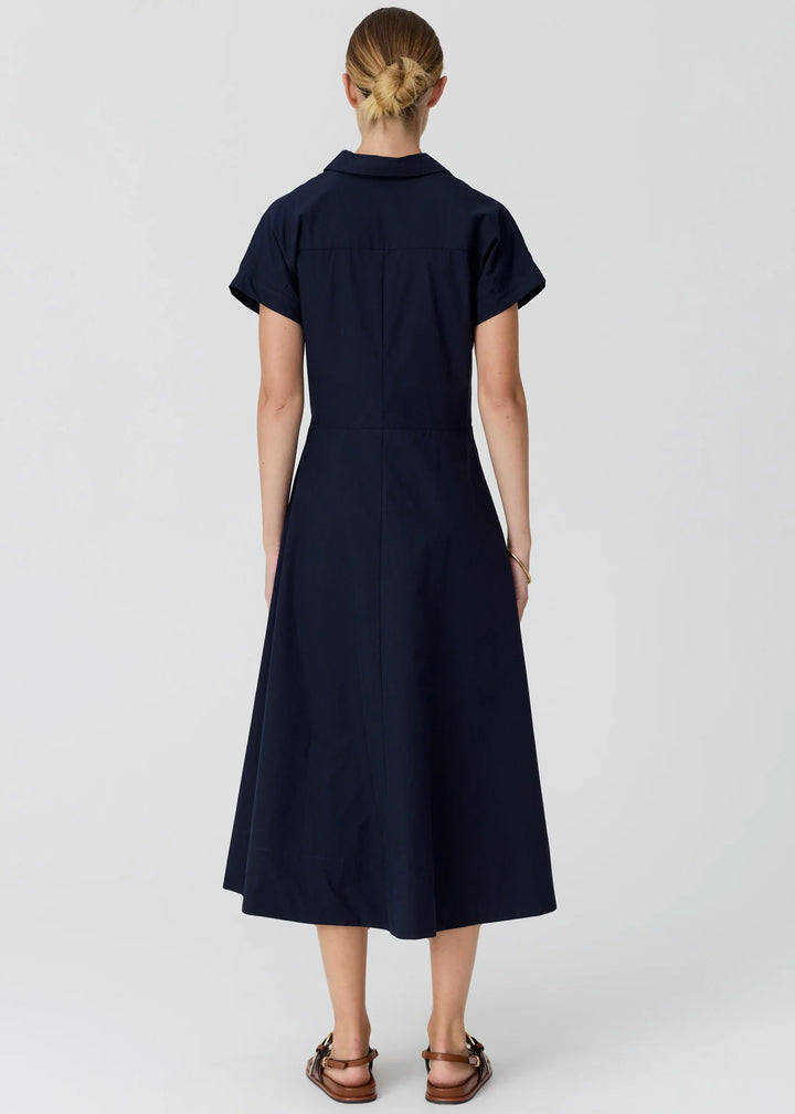 Elina Wrap Shirt Dress
