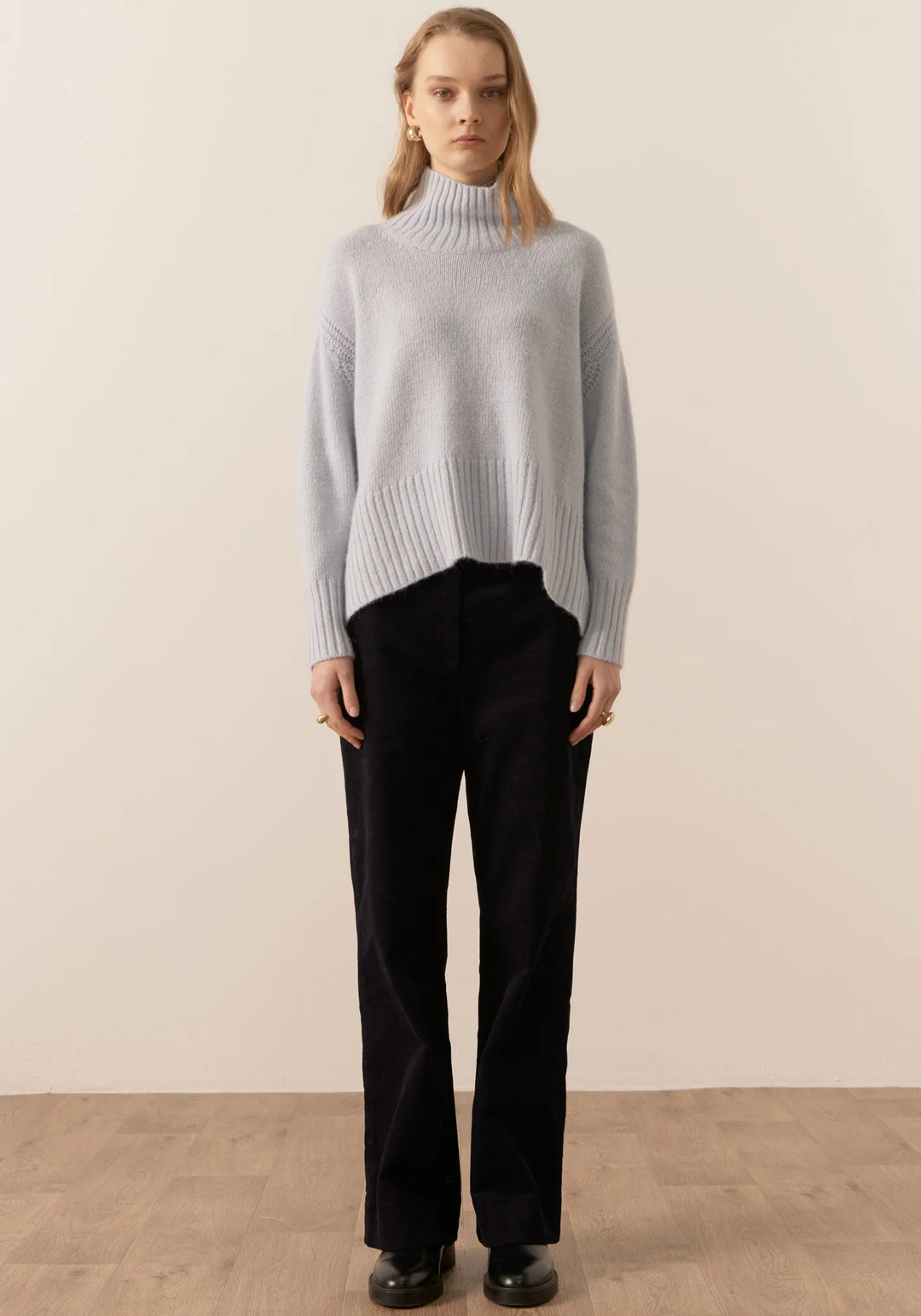 Fin Turtleneck Knit