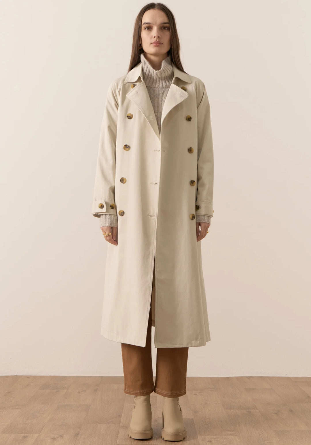 Holland Tencel Trench