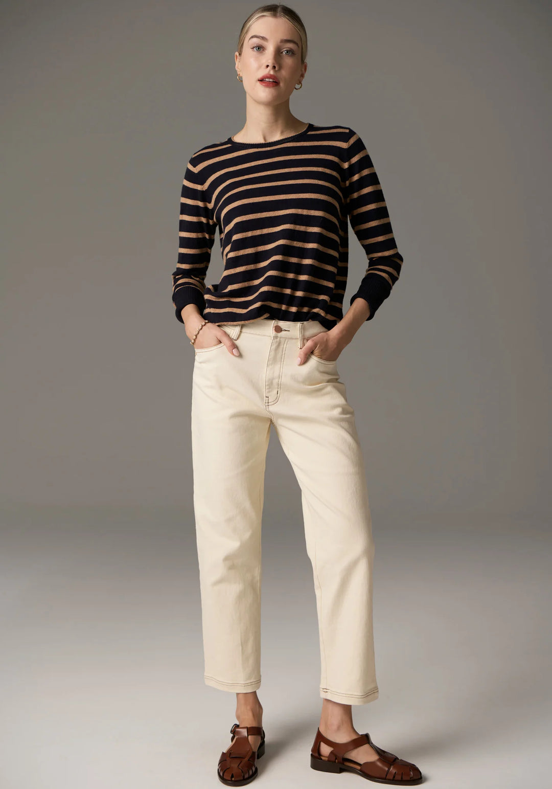 Beech Strip Knit