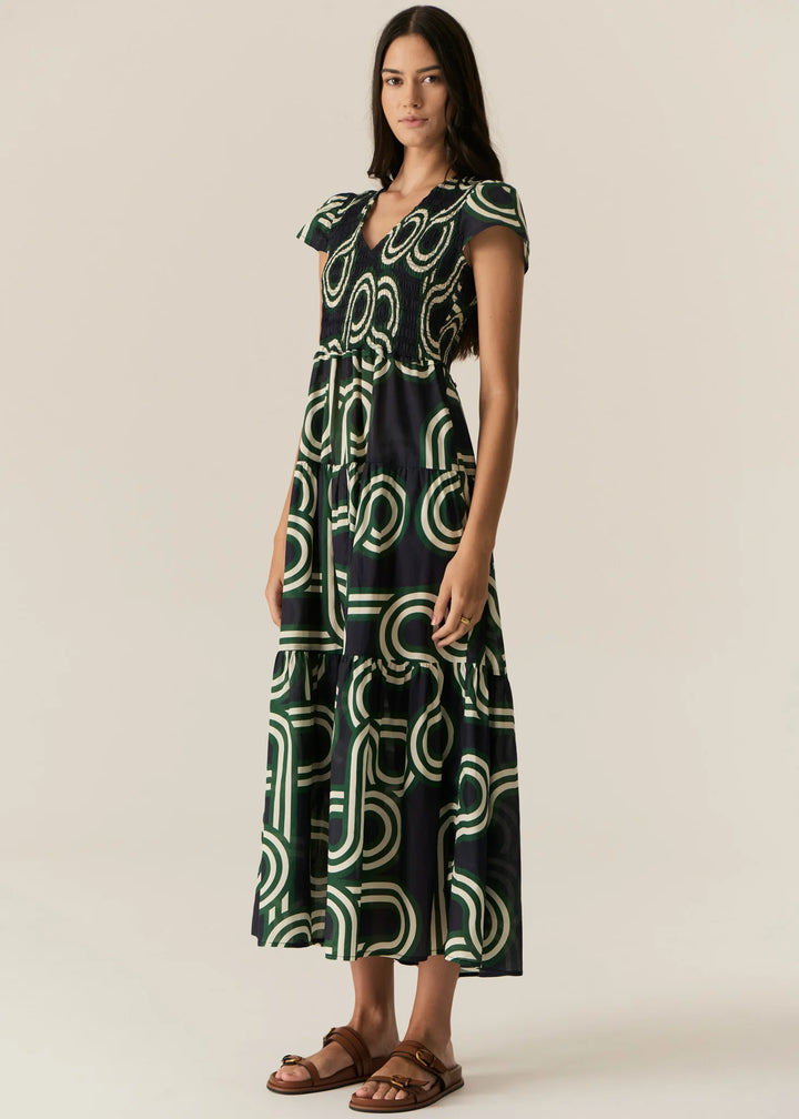 Alter Shirred Dress