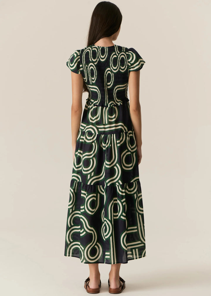 Alter Shirred Dress