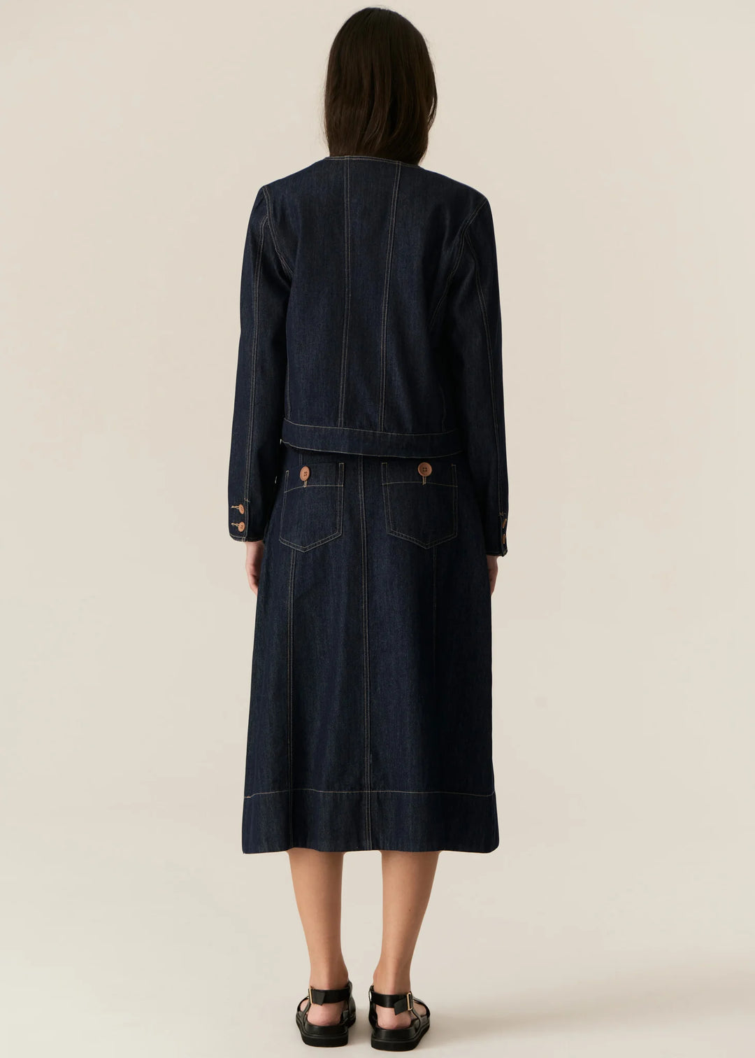 Carsen Denim Skirt