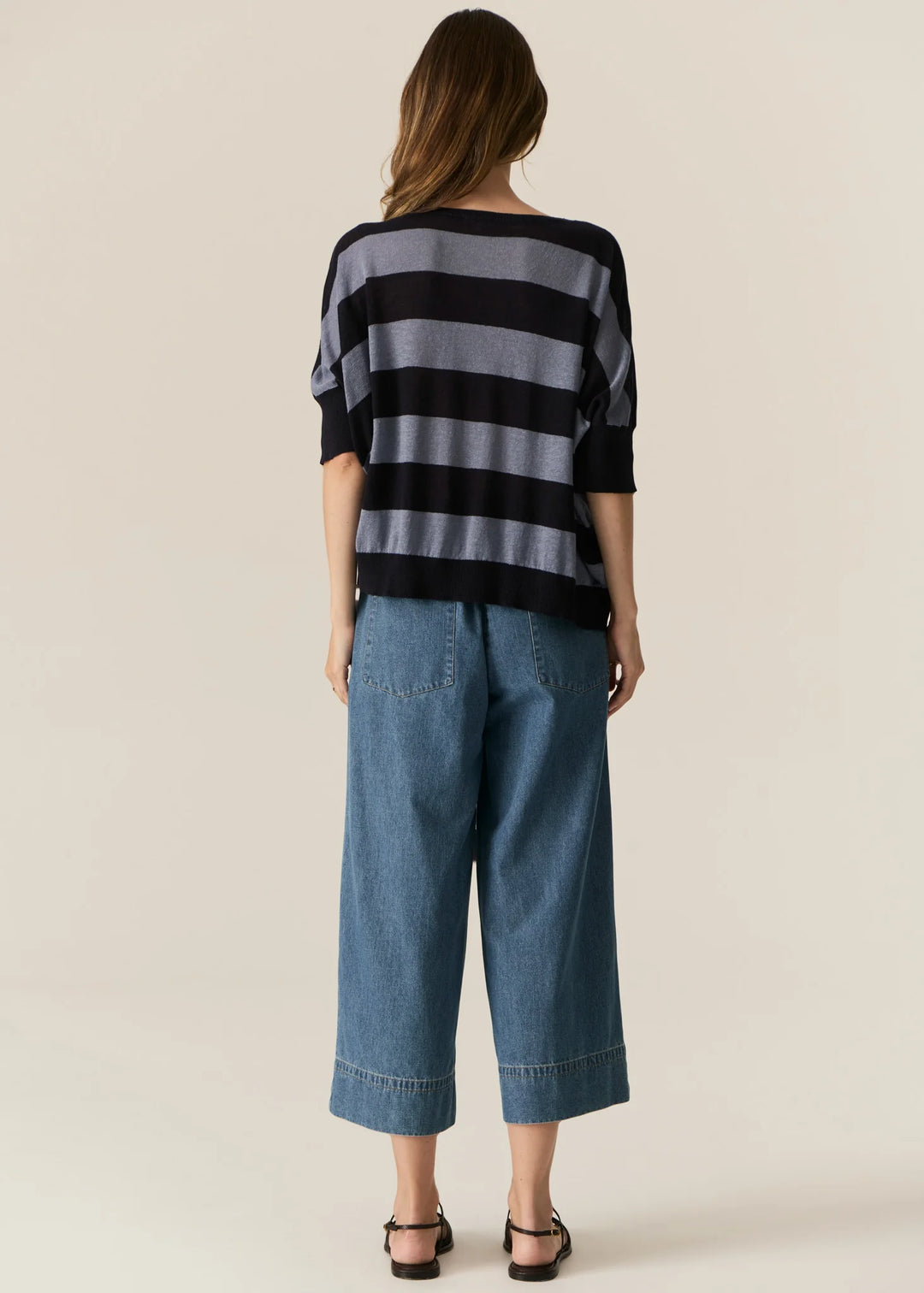 Carsen Crop Pant- Light wash