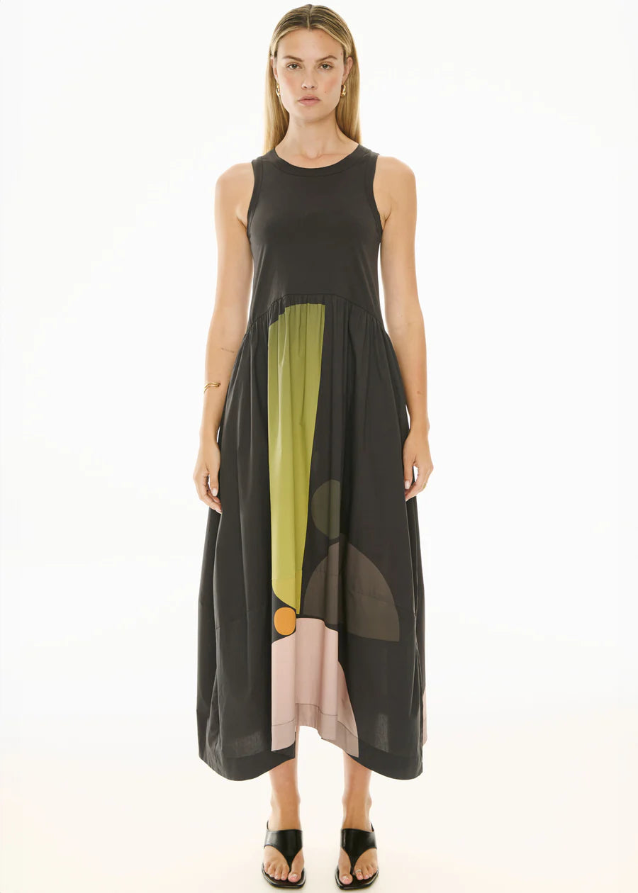 Belle Print Tank Dress