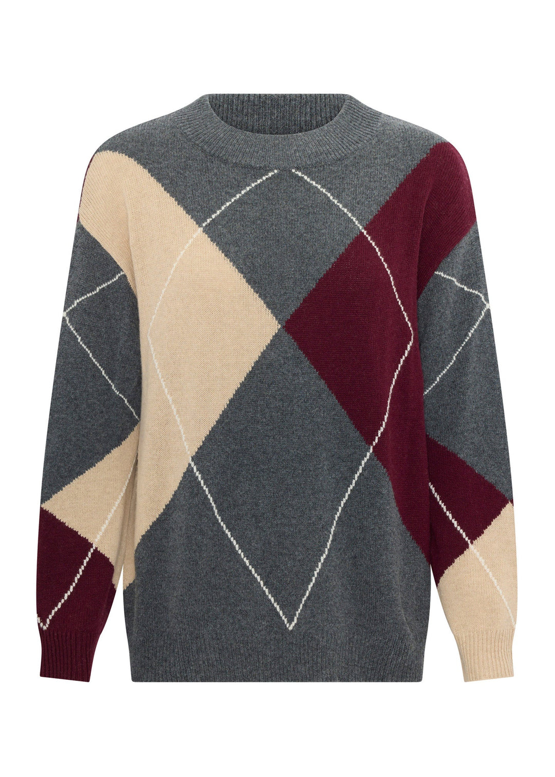 Loren Argyle Knit