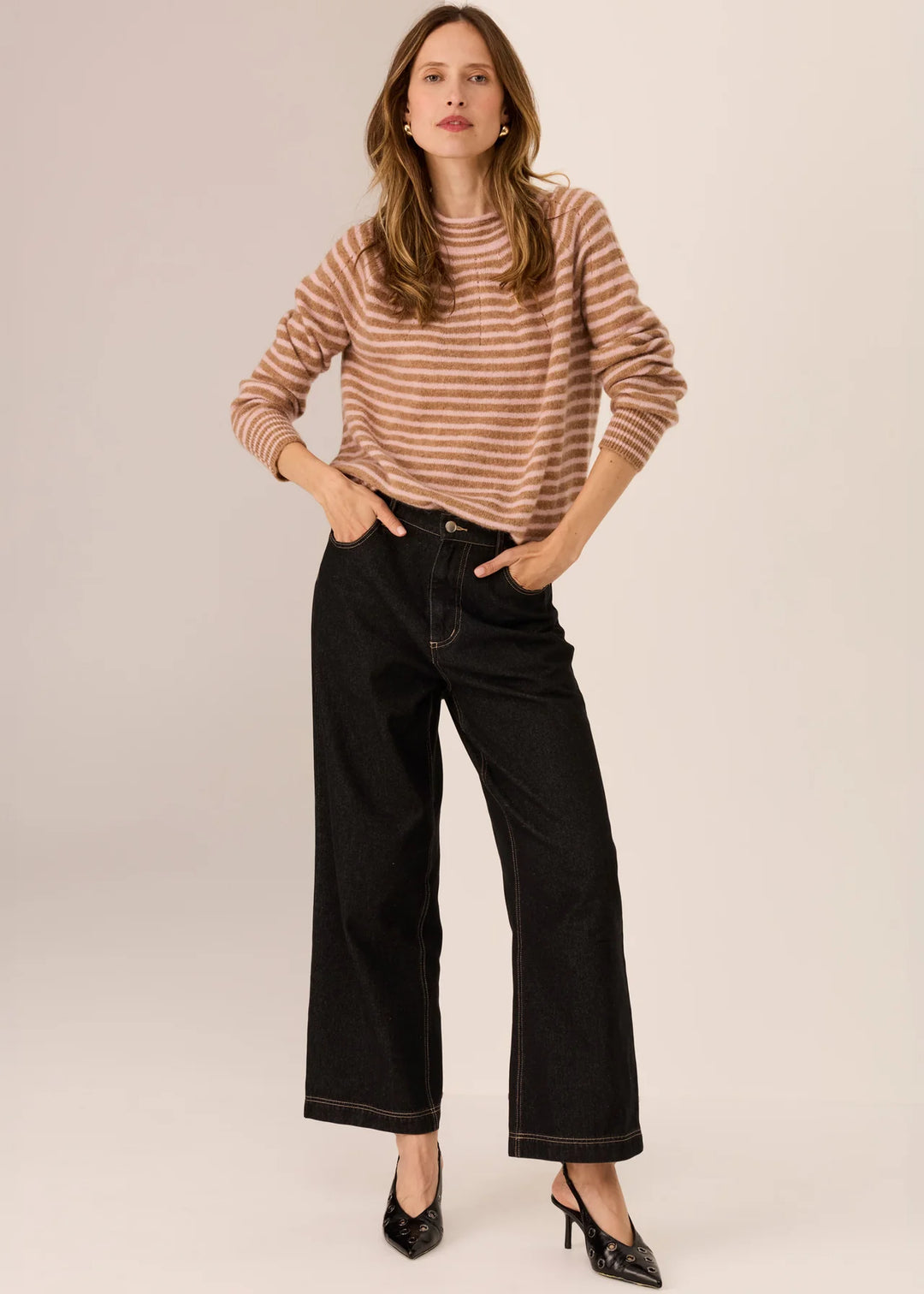 Carmel Striped Knit