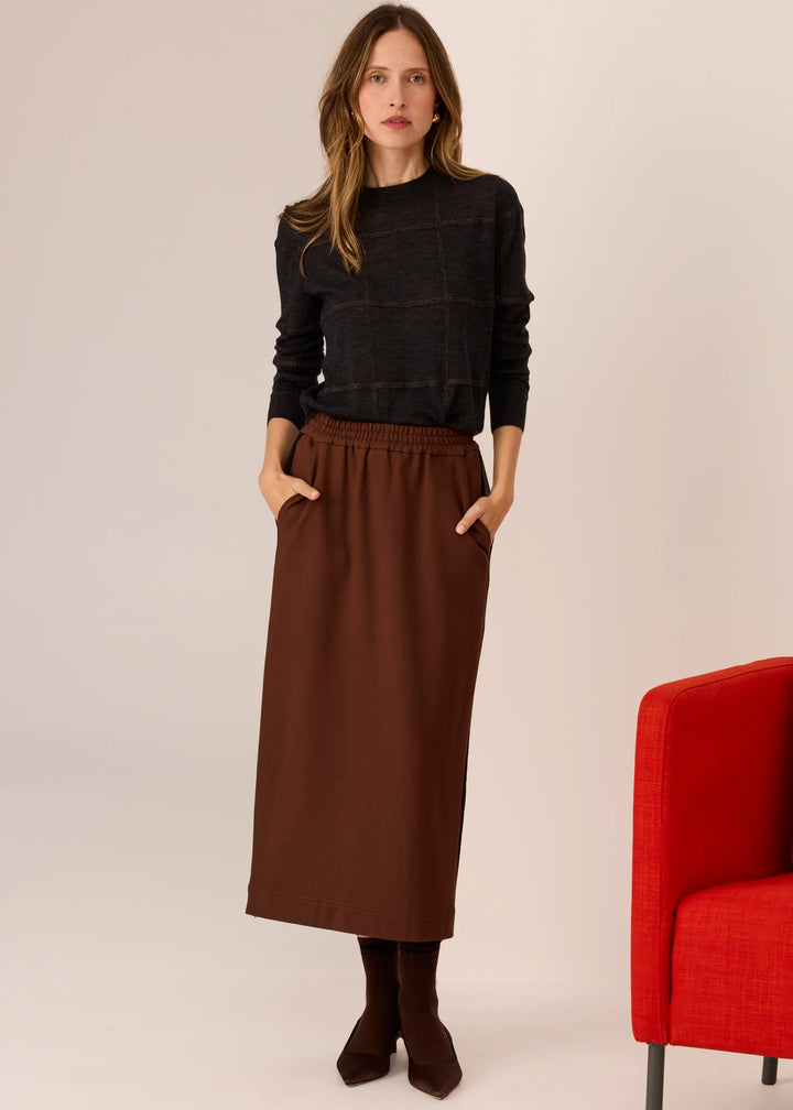 Westin Lurex Check Knit