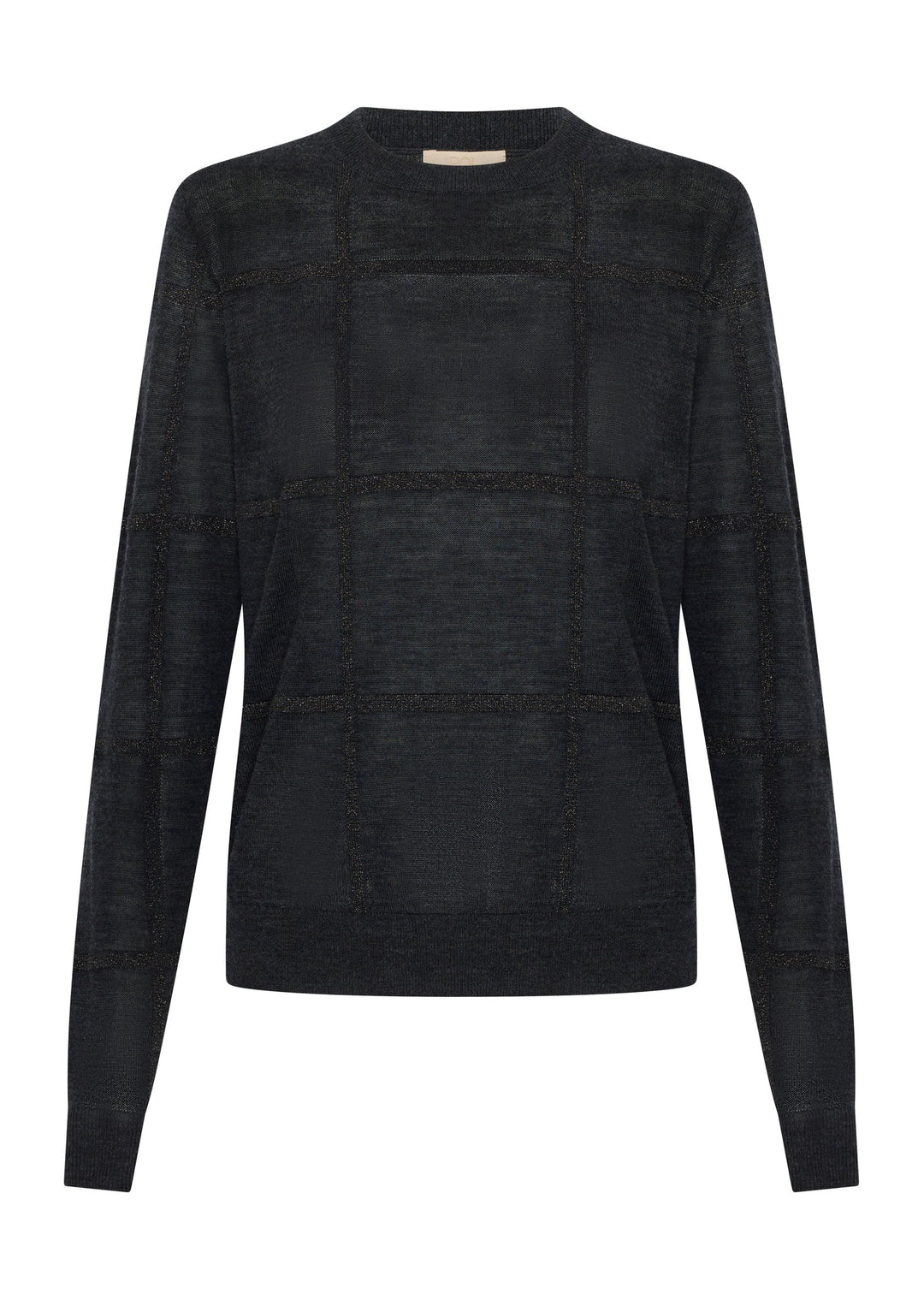 Westin Lurex Check Knit