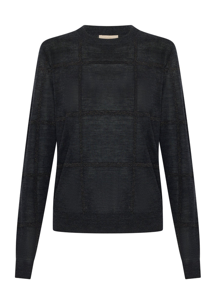 Westin Lurex Check Knit