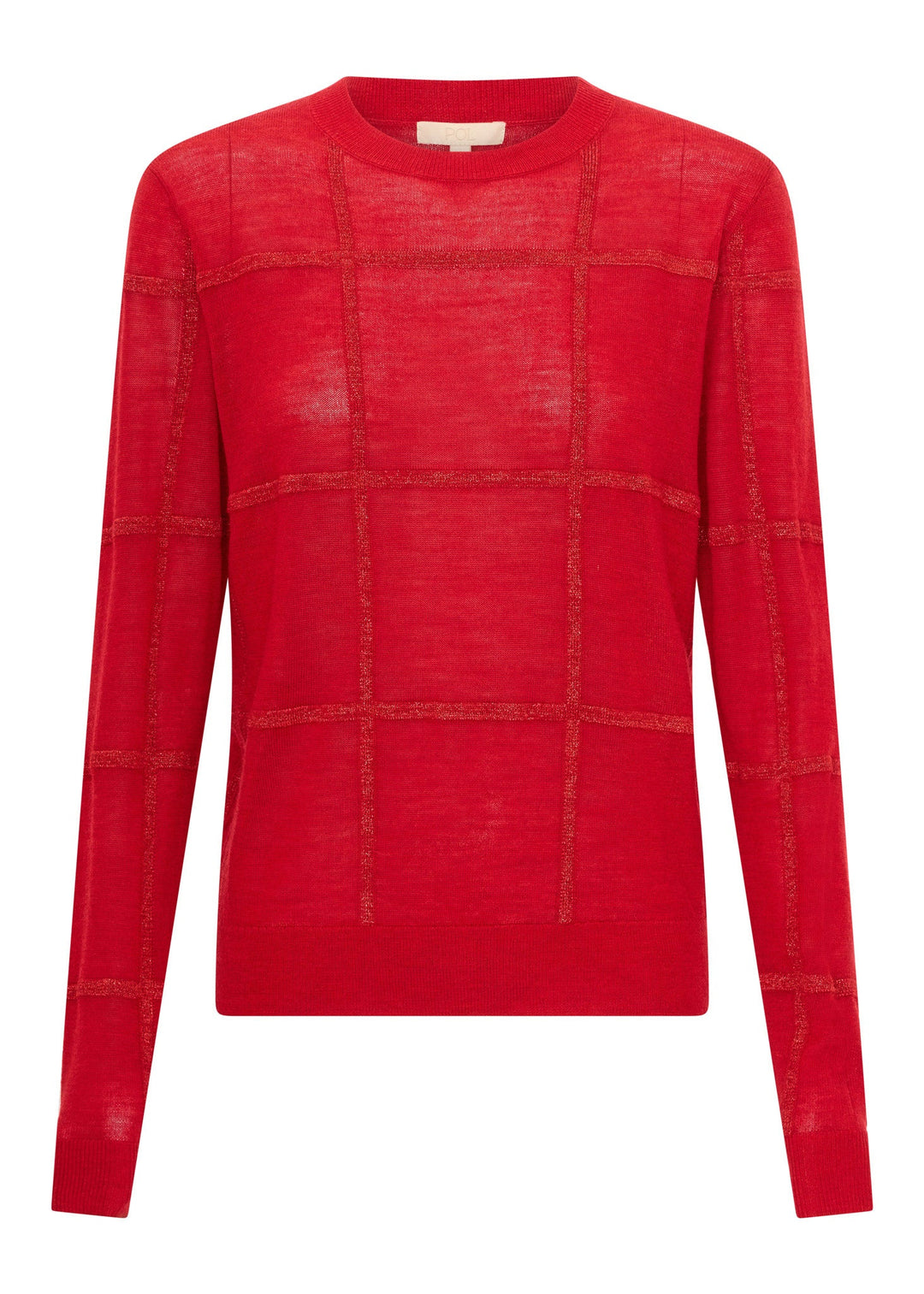 Westin Lurex Check Knit