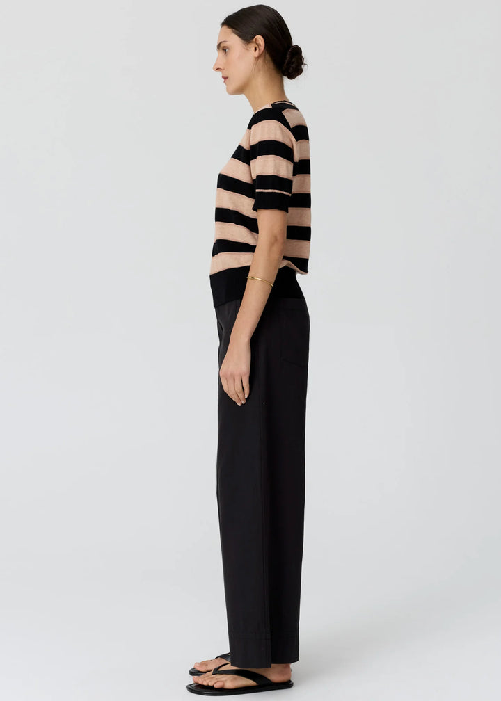 Darcey Stripe Knit Tee