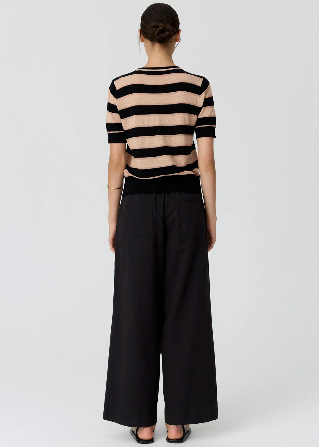 Darcey Stripe Knit Tee