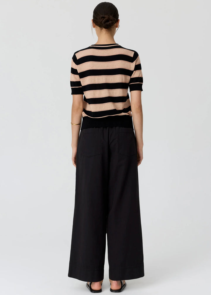 Darcey Stripe Knit Tee