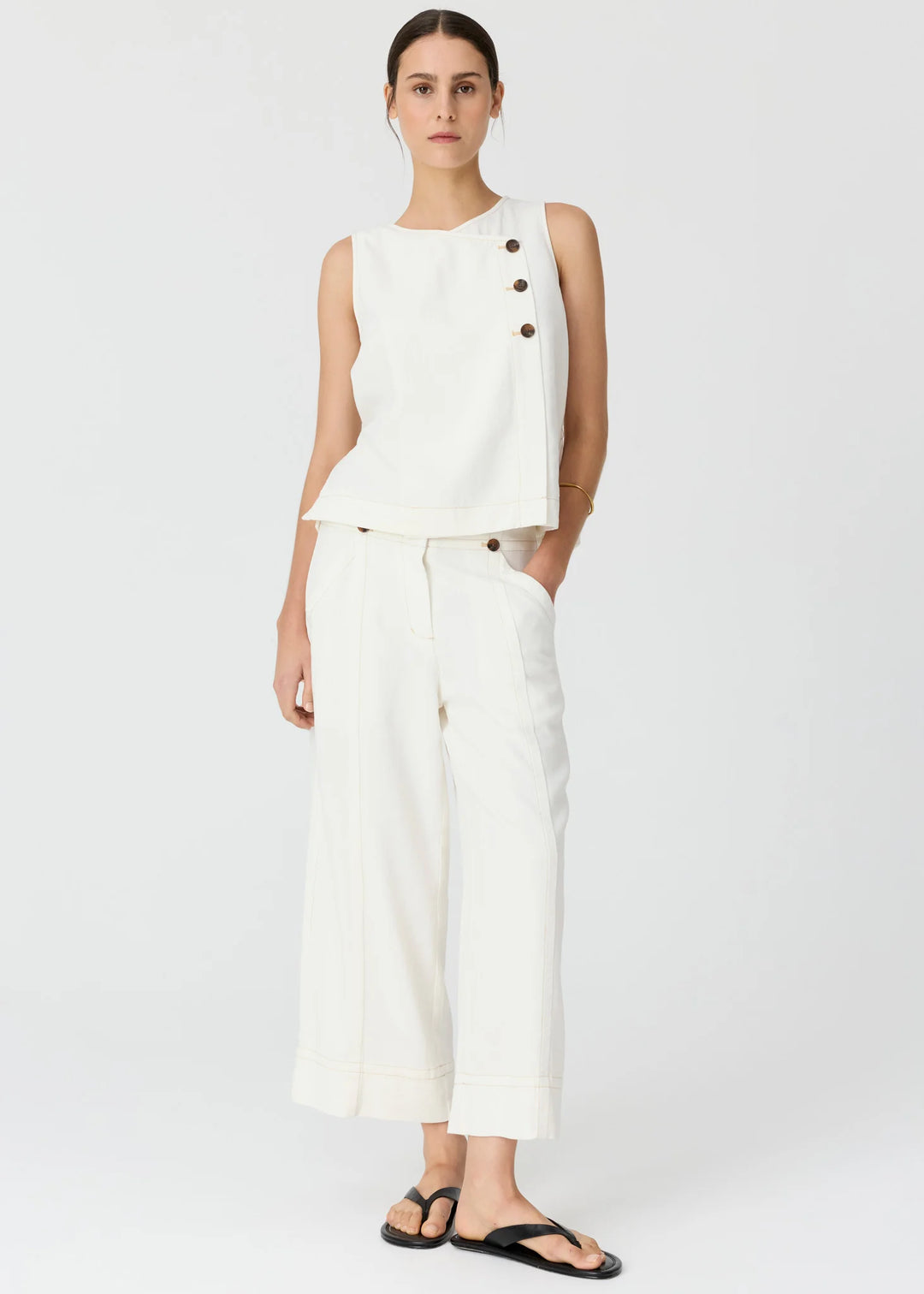 Anise Button Tank