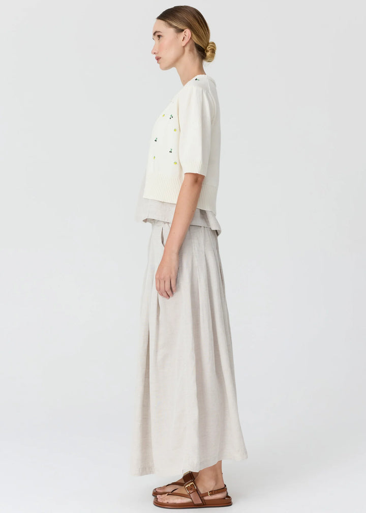 Viloa Beaded SS Cardigan