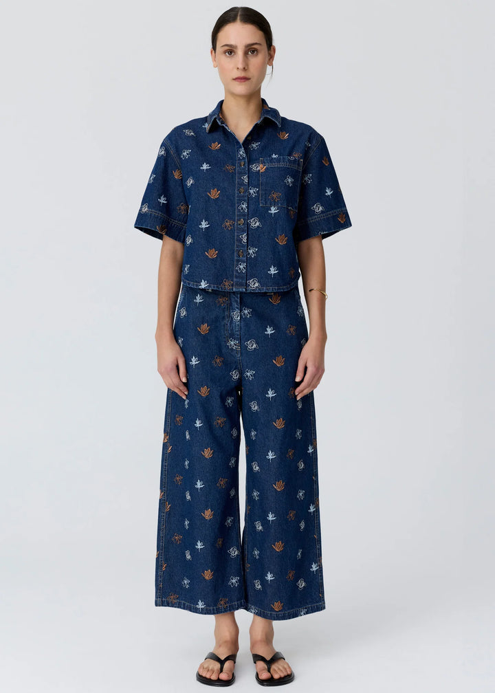 Gilt Embroidered Shirt