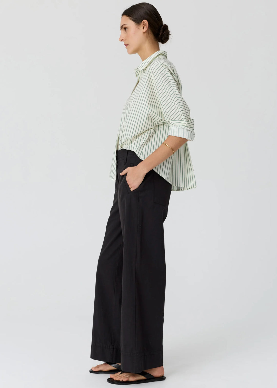Botanica Stripe Two Way Shirt
