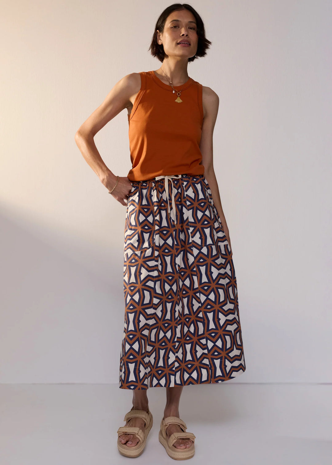 Hali Drawcord Skirt