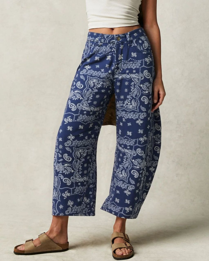 Bandana Barrell leg Jeans