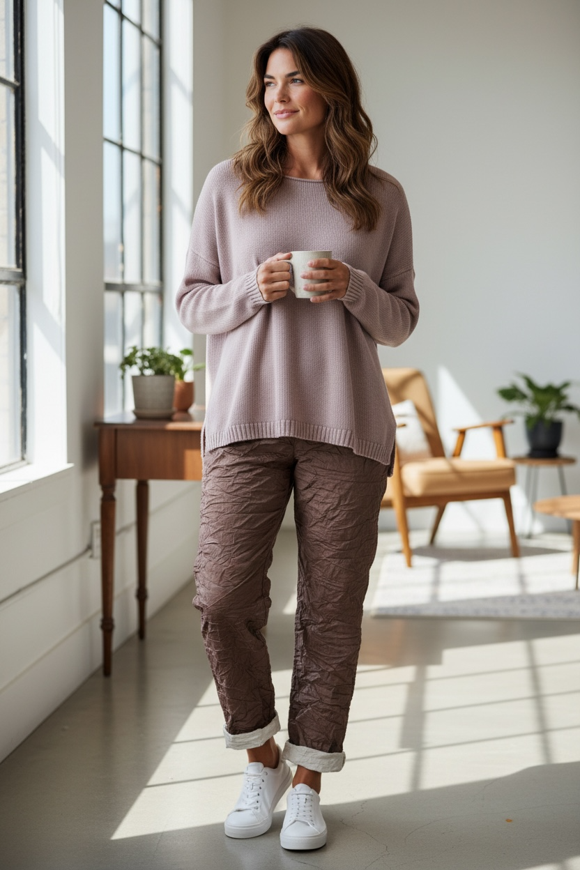 Bravo Pull on Print Pant