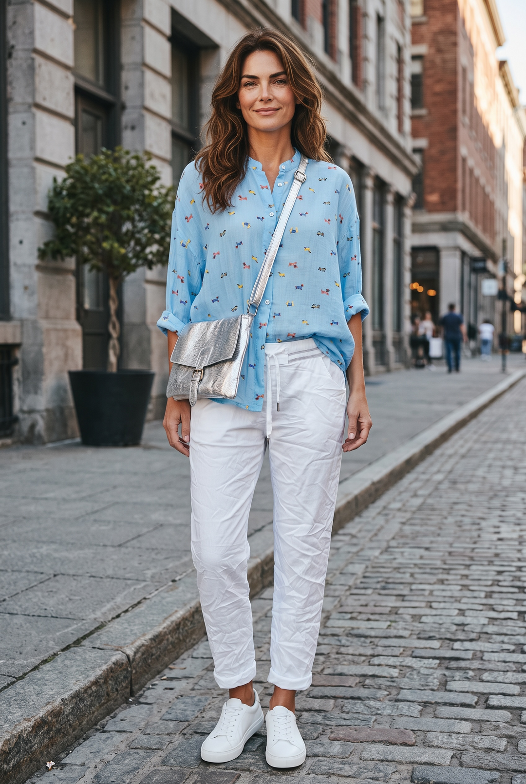 Paws and Pastels Cotton Shirt