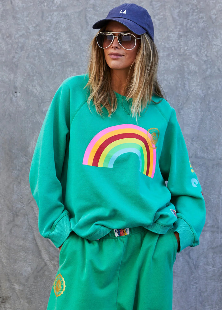 Vintage Wash Rainbow Sweat