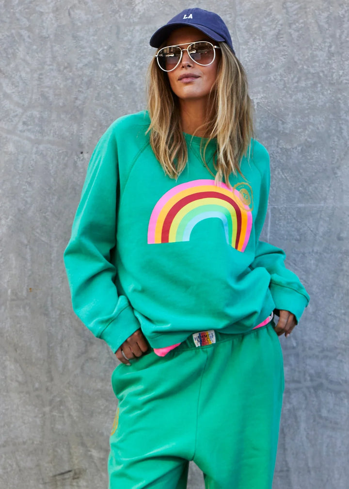 Vintage Wash Rainbow Sweat