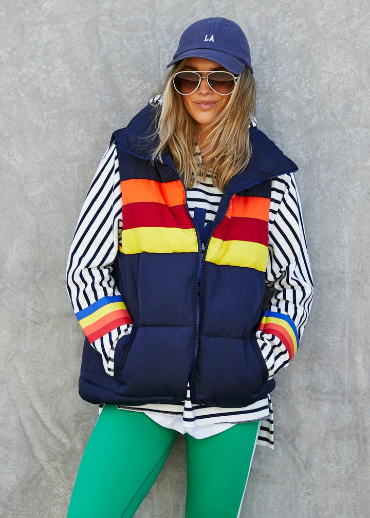 Retro Puffer Vest