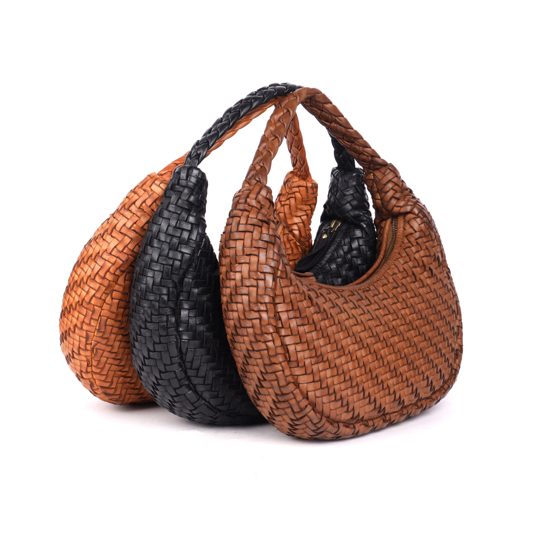 Windsor -Mini Woven Shoulder Bag