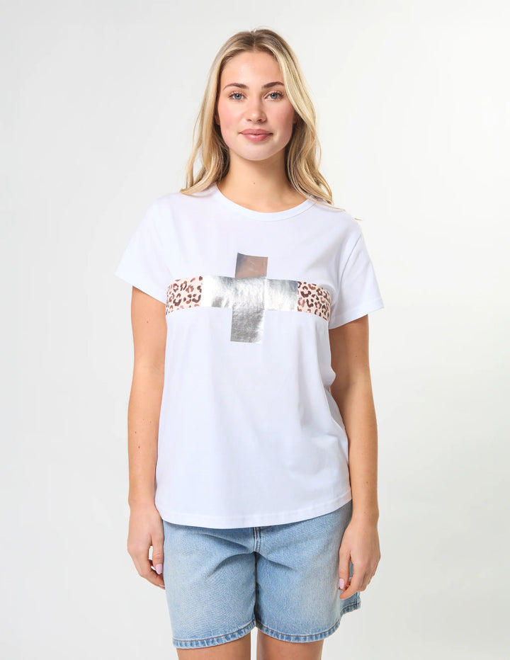 Classic Tee Silver Cross