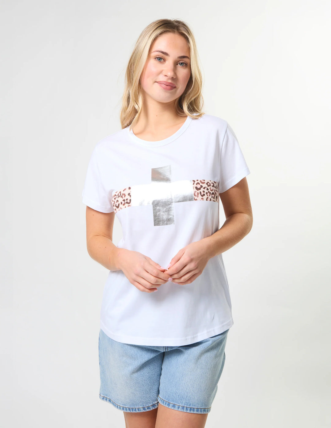 Classic Tee Silver Cross