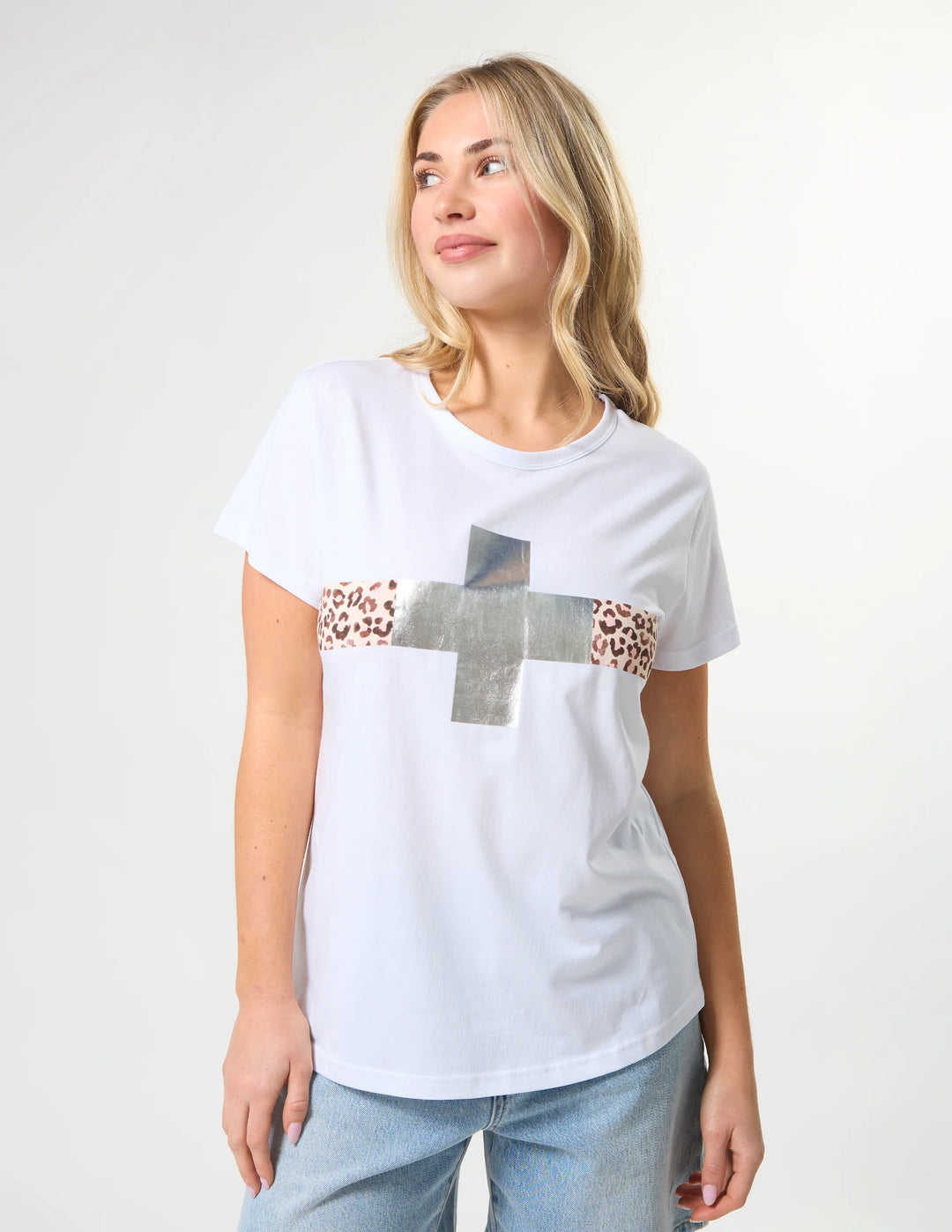 Classic Tee Silver Cross