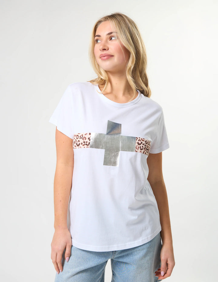 Classic Tee Silver Cross