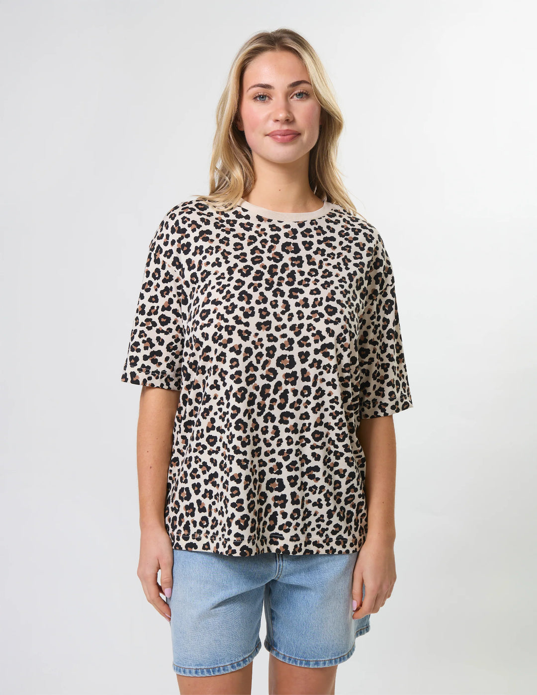 Porter Tee- Leopard