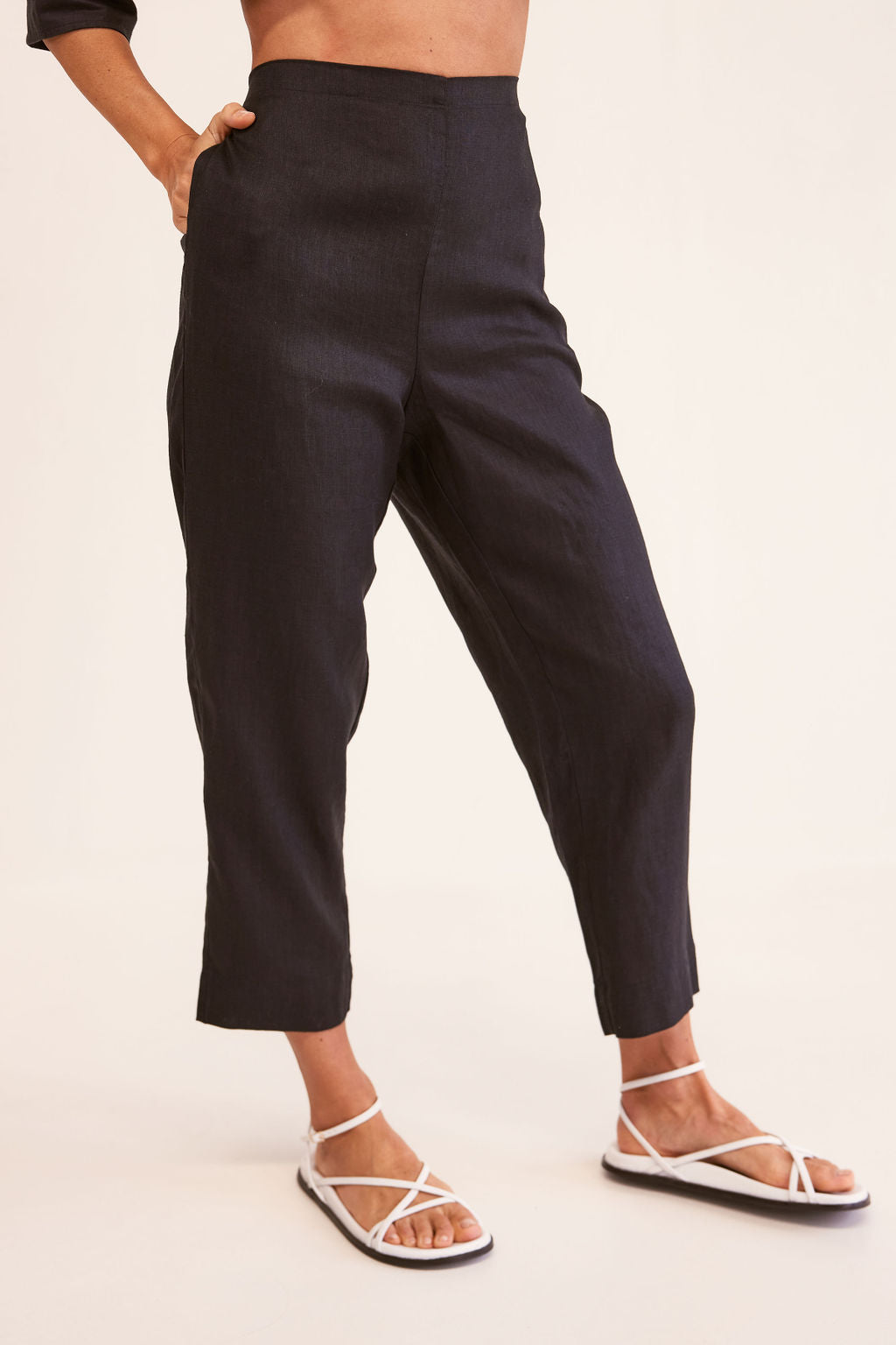 7/8 Flat Front Pant- SS