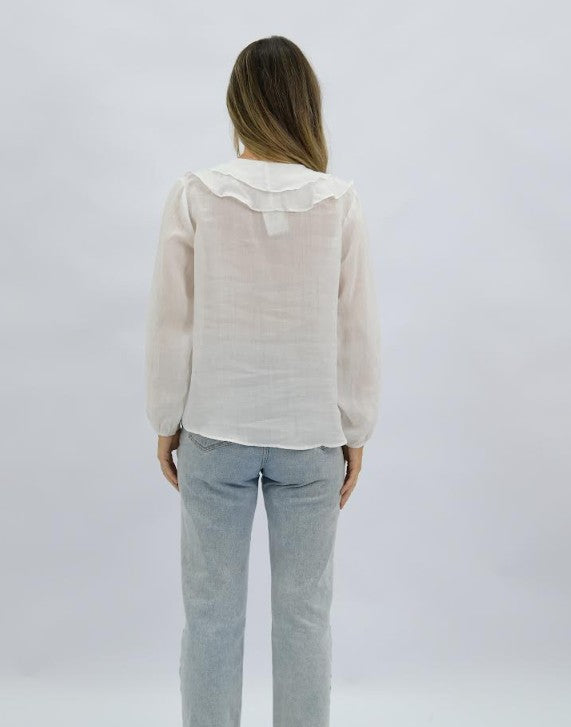 Claire Sheer Blouse