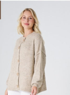 Heart Button Cardi